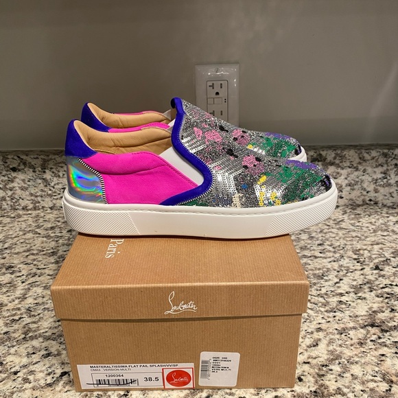 Christian Louboutin Masteral tissima flat pail splash - Picture 3 of 5